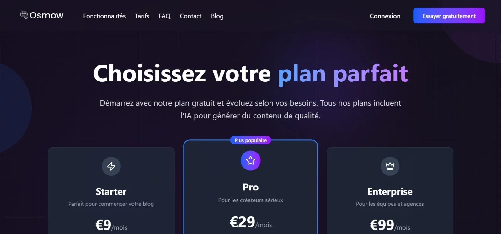 Développement logiciel SaaS