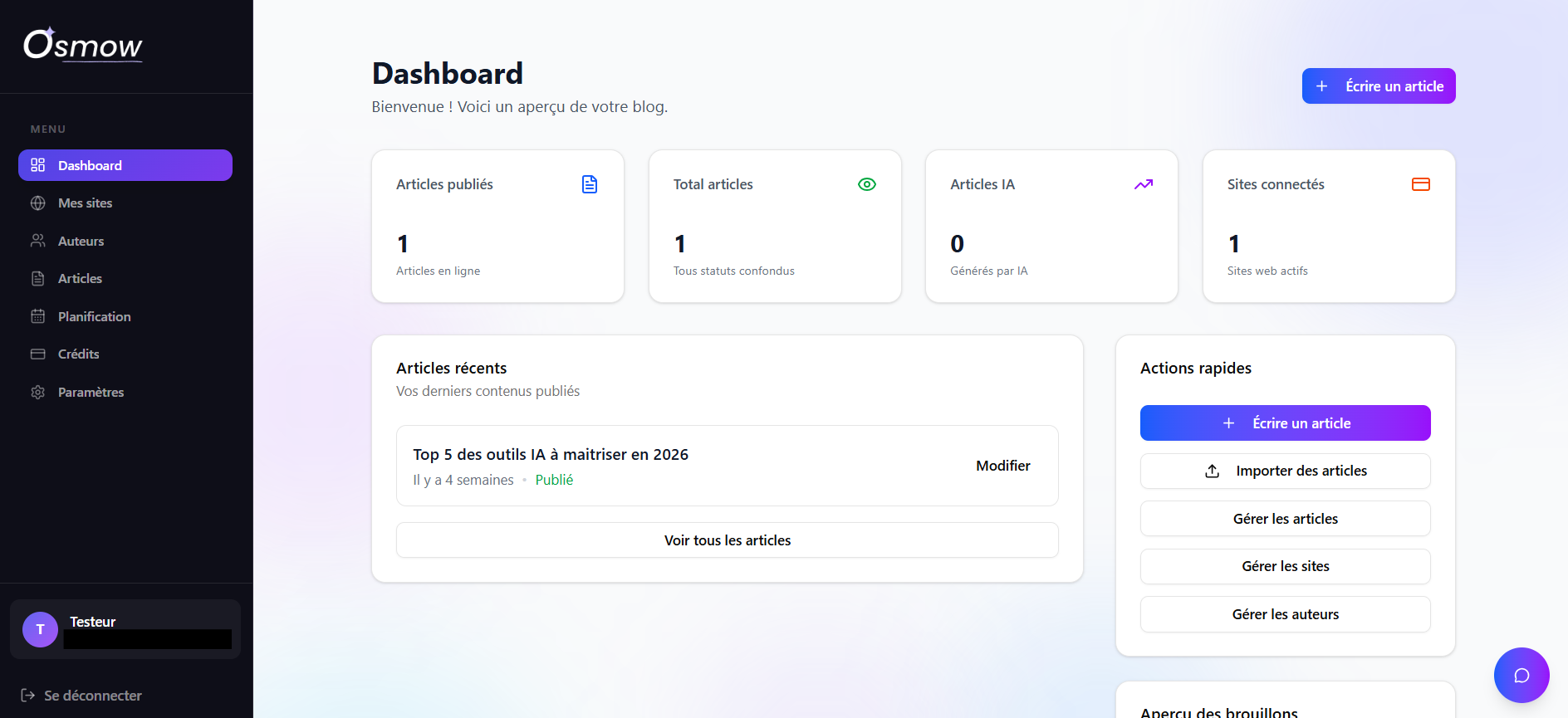 Développement logiciel SaaS